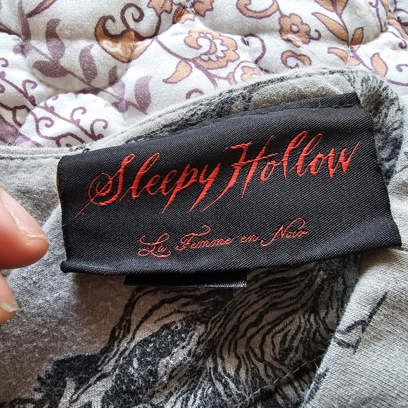 Printed Gray Women's Skirt - Picture 6 of 6